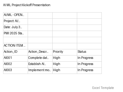 Project Kickoff Presentation preview