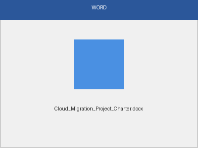 Project Charter preview