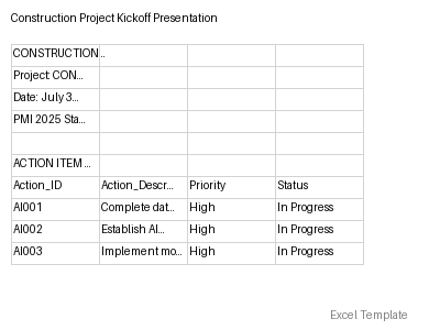 Project Kickoff Presentation preview