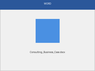 Business Case preview