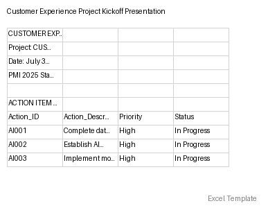 Project Kickoff Presentation preview