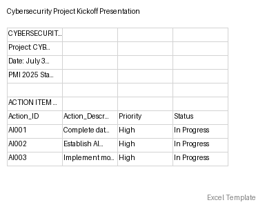 Project Kickoff Presentation preview