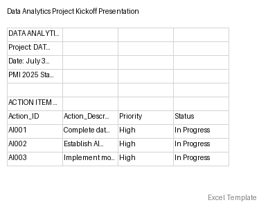 Project Kickoff Presentation preview