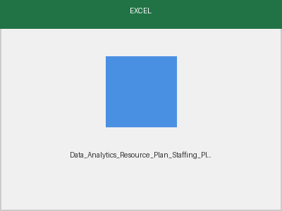 Resource Plan Staffing Plan preview