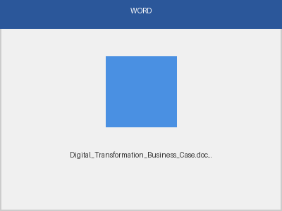 Business Case preview