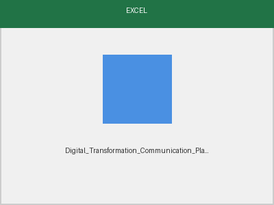 Communication Plan preview