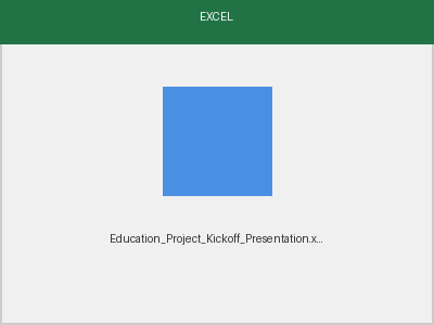Project Kickoff Presentation preview