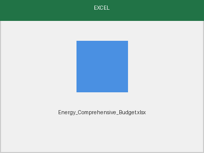 Comprehensive Budget preview