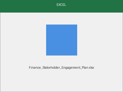 Stakeholder Engagement Plan preview