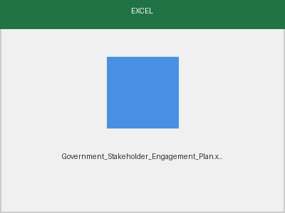 Stakeholder Engagement Plan preview