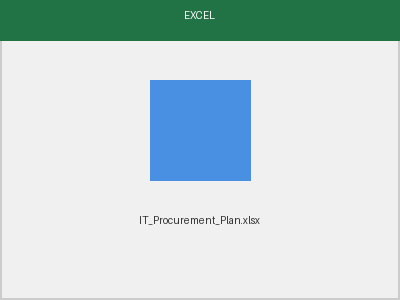 Procurement Plan preview