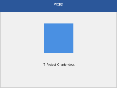 Project Charter preview