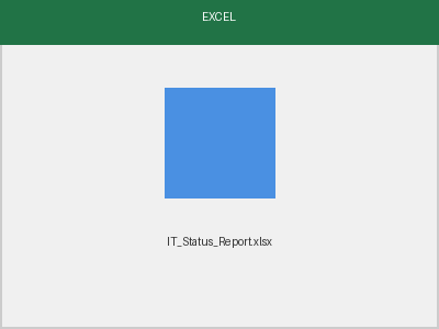 Status Report preview