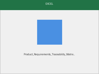 Requirements Traceability Matrix preview