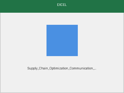 Communication Plan preview