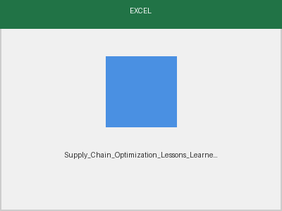 Lessons Learned preview
