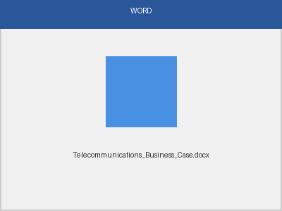 Business Case preview