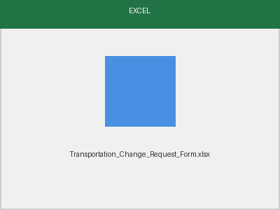 Change Request Form preview